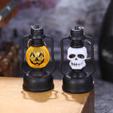 Halloweenowe prezent dynia Lanterna czaszka gradient brokat Latarn Lantern Decoration