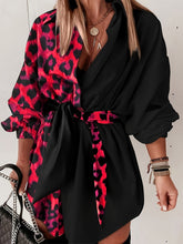 2025 Comfortable V-neck Wrap Button Dress