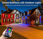 🎅 Early Christmas 49% ΕΚΠΤΩΣΗ - Smart Rainbow Permanent LED Outdoor Lamp - Smartlight 🎁