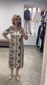 【Wielka wyprzedaż】S-5XL】Wysokiej jakości, wygodna i modna sukienka, duży rozmiar