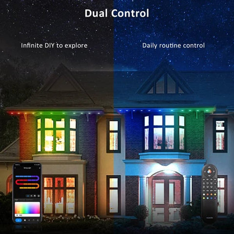 🎅 Early Christmas 49% ΕΚΠΤΩΣΗ - Smart Rainbow Permanent LED Outdoor Lamp - Smartlight 🎁