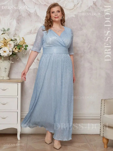 [S-5XL]Glitter Gradient Dress|Light and airy|Elegant and refreshing