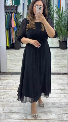 👗[S-5XL]Nowa modna sukienka, klasyczny design, elegancka i prosta