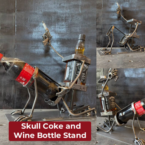 🔥Last Day Promotion 50% OFF-Skull Coke and Wine Bottle Stand