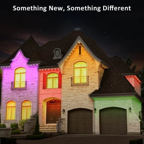 🎅 Early Christmas 49% ΕΚΠΤΩΣΗ - Smart Rainbow Permanent LED Outdoor Lamp - Smartlight 🎁