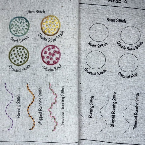 🔥WYPRZEDAŻ ŚWIĄTECZNA 49% TANIEJ 🌈Przyjazna dla początkujących💕 Książka ze ściegami do haftu