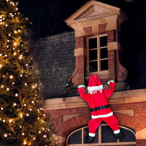 świąteczna dekoracja Świętego Mikołaja