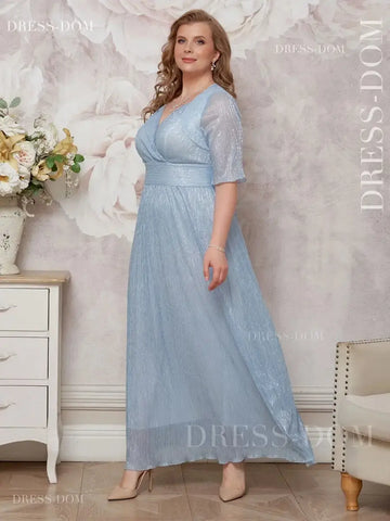 [S-5XL]Glitter Gradient Dress|Light and airy|Elegant and refreshing