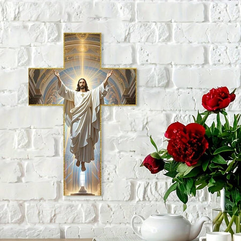 🔥Last Day Promotion 49% OFF🔥 - Vintage Wooden Jesus Christ Wall Cross