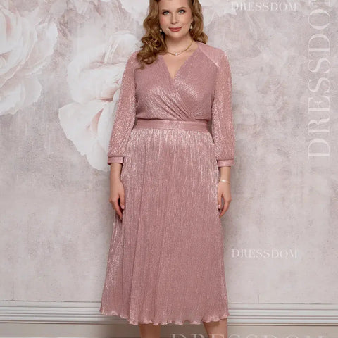 [S-5XL]Glitter Gradient Dress|Light and airy|Elegant and refreshing