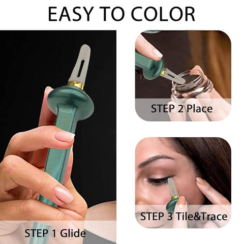 Oferta specjalna -49% ZNIŻKI✨Nieskazitelny zestaw eyelinerów z kremowym eyelinerem