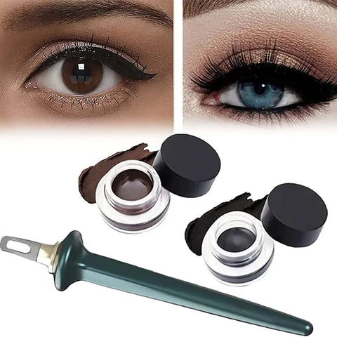 Oferta specjalna -49% ZNIŻKI✨Nieskazitelny zestaw eyelinerów z kremowym eyelinerem