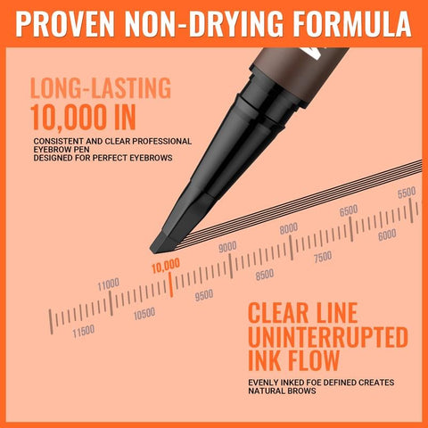 🌟 Osiągnij idealne brwi ✨ 4D Brow Pen-dla naturalnej, całodniowej perfekcji brwi i eyeliner! 💁‍♀