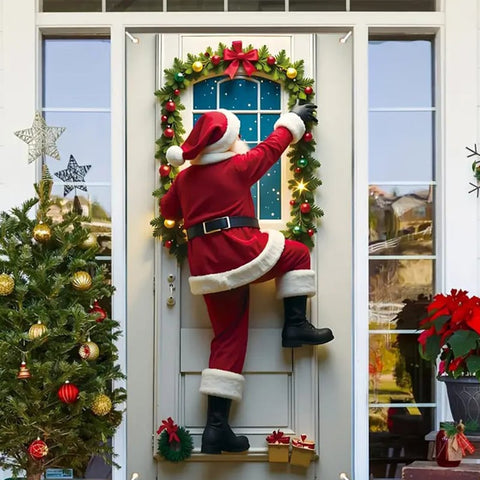 49% zniżki na promocje tego tygodnia🎉🎉Baner na drzwi z napisem „Wesołych Świąt” (35,4 x 70,8 cala)