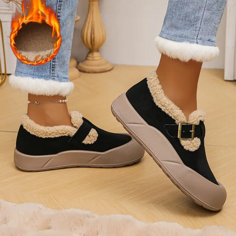 Women's Warm Fleece-Lined Cozy Boots