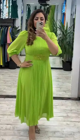 👗[S-5XL]Nowa modna sukienka, klasyczny design, elegancka i prosta