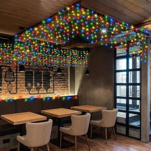 Oświetlenie świąteczne LED w kształcie sopli