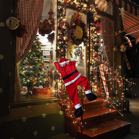 świąteczna dekoracja Świętego Mikołaja