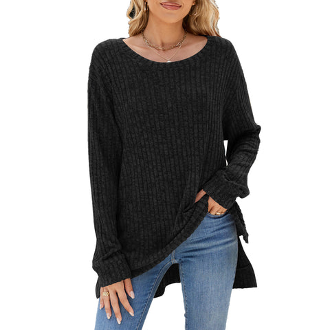 🏕️Swetry Damskie Casual – Komfortowa Jaskra W Twoim Szafie!