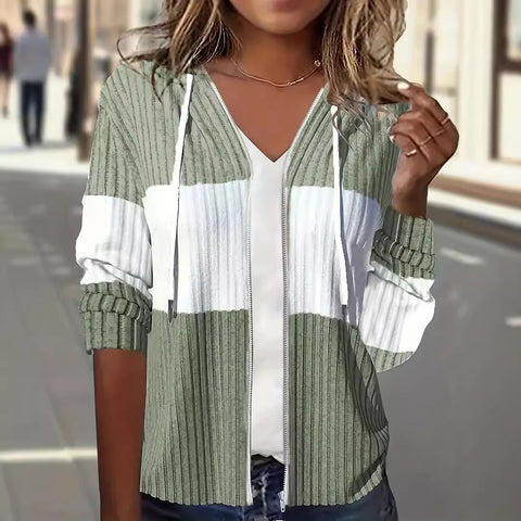 sweter casualowy z długim rękawem
