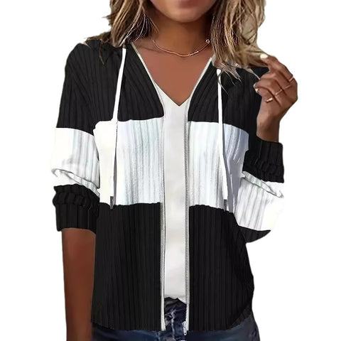 sweter casualowy z długim rękawem