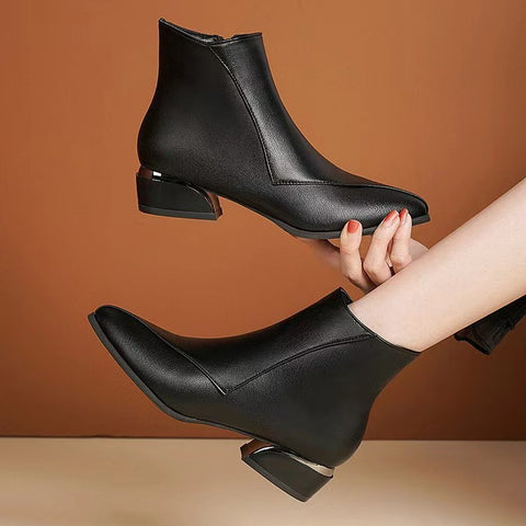 Damskie buty z prawdziwej skóry