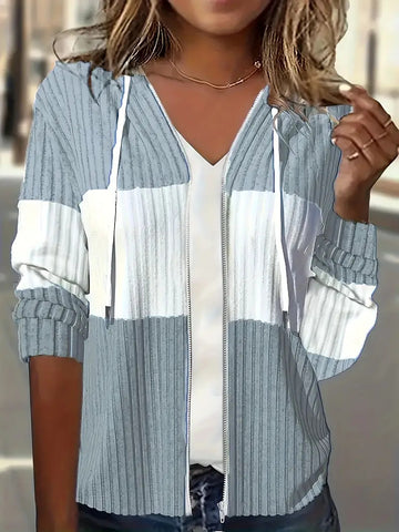 sweter casualowy z długim rękawem