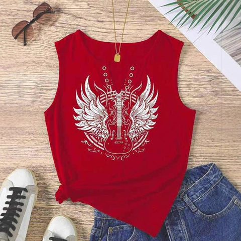 Nowość na gitarę Wings Guitar Top z 2025 r. – niezbędny element garderoby na jesienne festiwale muzyczne.