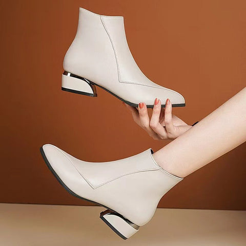 Damskie buty z prawdziwej skóry