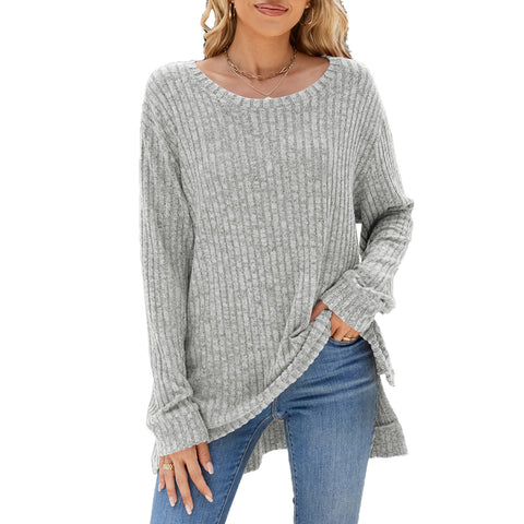🏕️Swetry Damskie Casual – Komfortowa Jaskra W Twoim Szafie!