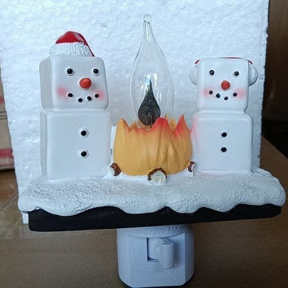 Transgraniczny Ghost Cainfire Pliczający światło nocne gniazdo duchowe ozdoba nocne