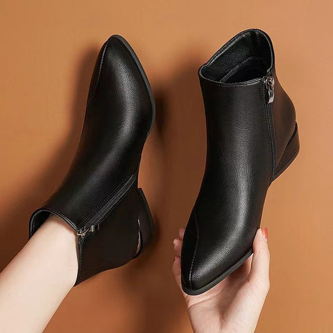 Damskie buty z prawdziwej skóry