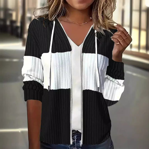 sweter casualowy z długim rękawem