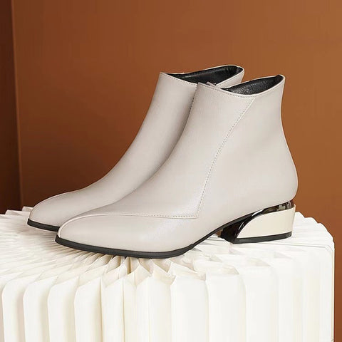 Damskie buty z prawdziwej skóry