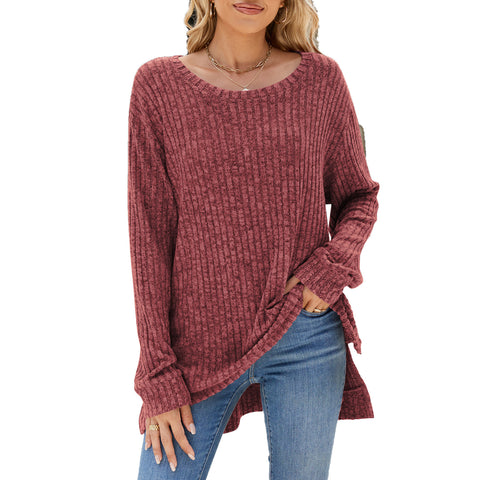 🏕️Swetry Damskie Casual – Komfortowa Jaskra W Twoim Szafie!