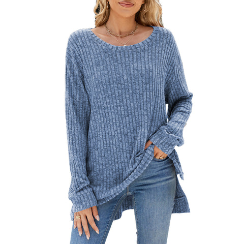 🏕️Swetry Damskie Casual – Komfortowa Jaskra W Twoim Szafie!