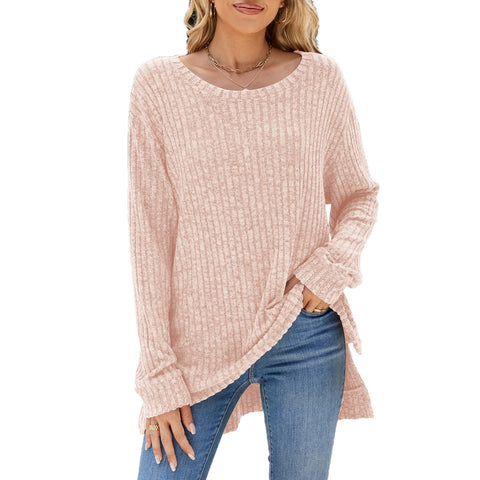 🏕️Swetry Damskie Casual – Komfortowa Jaskra W Twoim Szafie!