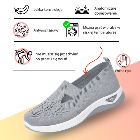 🔥Najnowsza wyprzedaż - 50% zniżki - Lekkie, oddychające, miękkie buty damskie