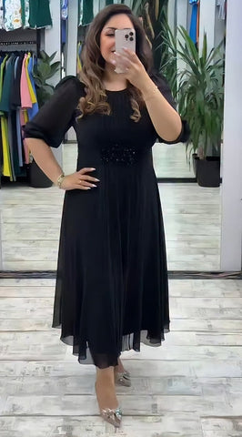 👗[S-5XL]Nowa modna sukienka, klasyczny design, elegancka i prosta