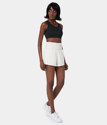✨️ 2025 Het försäljning 49% ZNIŻKI🥰 2-i-1-yogashorts z wysokimi midja i sidofikorami