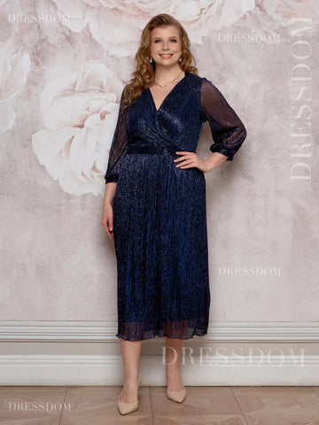 [S-5XL]Glitter Gradient Dress|Light and airy|Elegant and refreshing