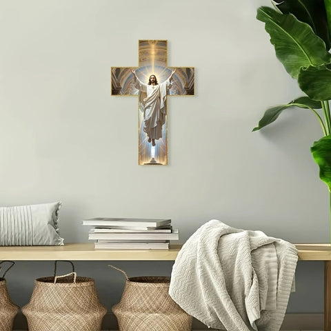 🔥Last Day Promotion 49% OFF🔥 - Vintage Wooden Jesus Christ Wall Cross