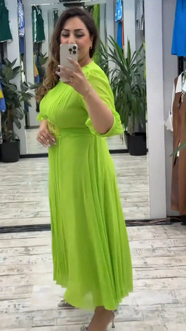 👗[S-5XL]Nowa modna sukienka, klasyczny design, elegancka i prosta