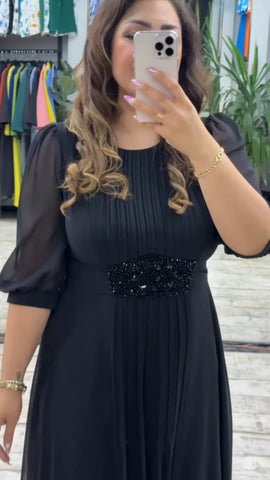 👗[S-5XL]Nowa modna sukienka, klasyczny design, elegancka i prosta