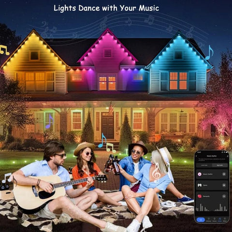 🎅 Early Christmas 49% ΕΚΠΤΩΣΗ - Smart Rainbow Permanent LED Outdoor Lamp - Smartlight 🎁