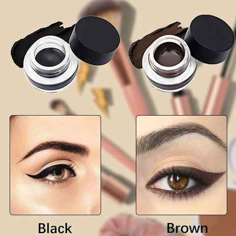 Oferta specjalna -49% ZNIŻKI✨Nieskazitelny zestaw eyelinerów z kremowym eyelinerem
