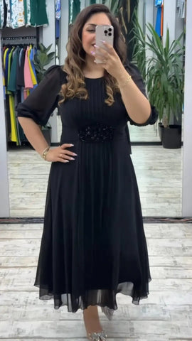 👗[S-5XL]Nowa modna sukienka, klasyczny design, elegancka i prosta