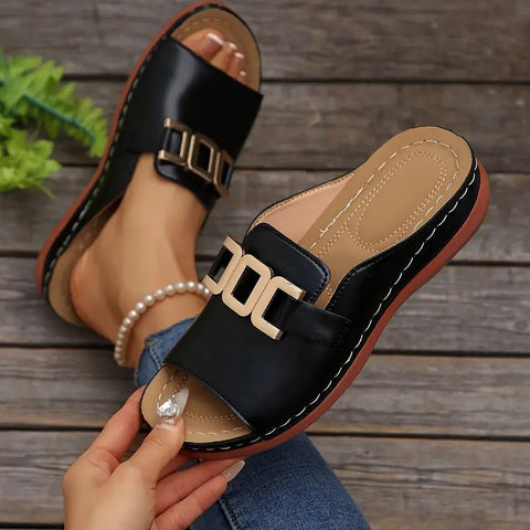 🔥 Dailest Daily oferuje 50% zniżki na 🏖️💞Beste Comfort - Wygodne sandały ortopedyczne z klinową piętą dla kobiet