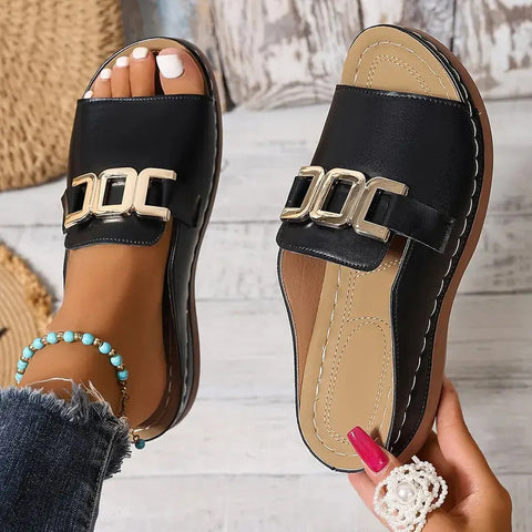 🔥 Dailest Daily oferuje 50% zniżki na 🏖️💞Beste Comfort - Wygodne sandały ortopedyczne z klinową piętą dla kobiet
