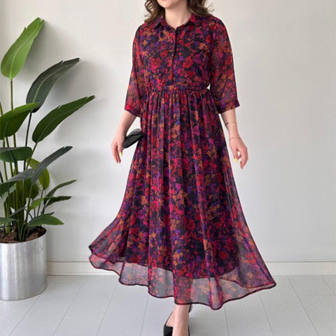 【Elegancka luźna sukienka S-4xl 】💖